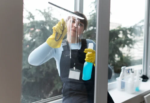 Nettoyage de vitres intérieures et extérieures à Sours